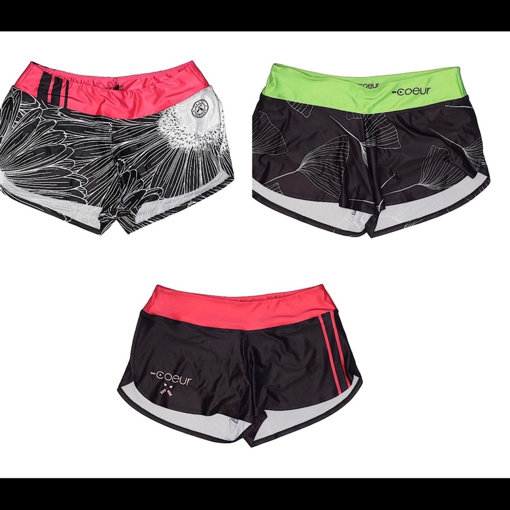 Coeur Workout/Swim  Shorts NWT